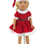 Santa Christmas Dress (S) - 2 Piece Set