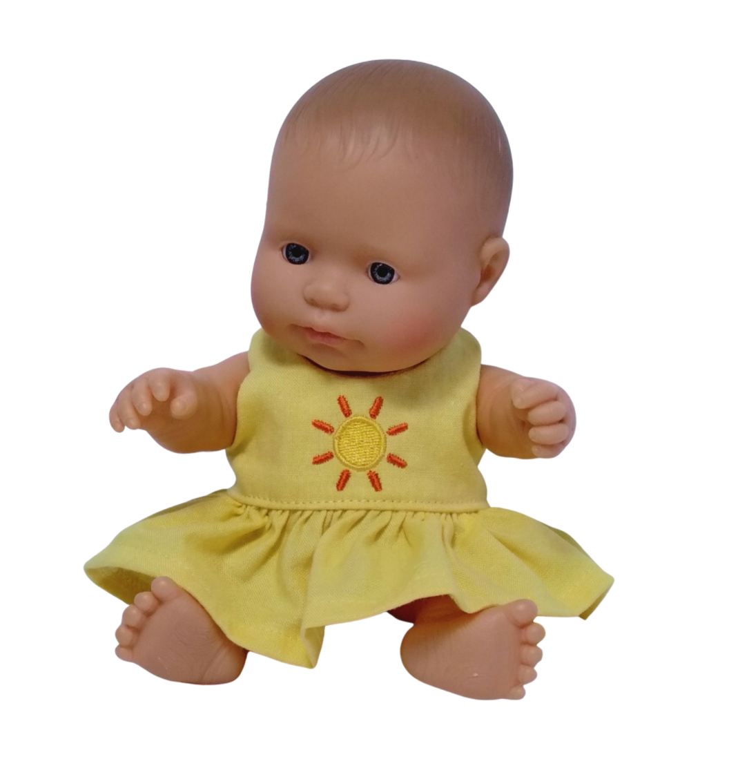 Little Miss Sunshine Embroidered Ginny Dress