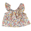 Purple Florals Seaside Dress
