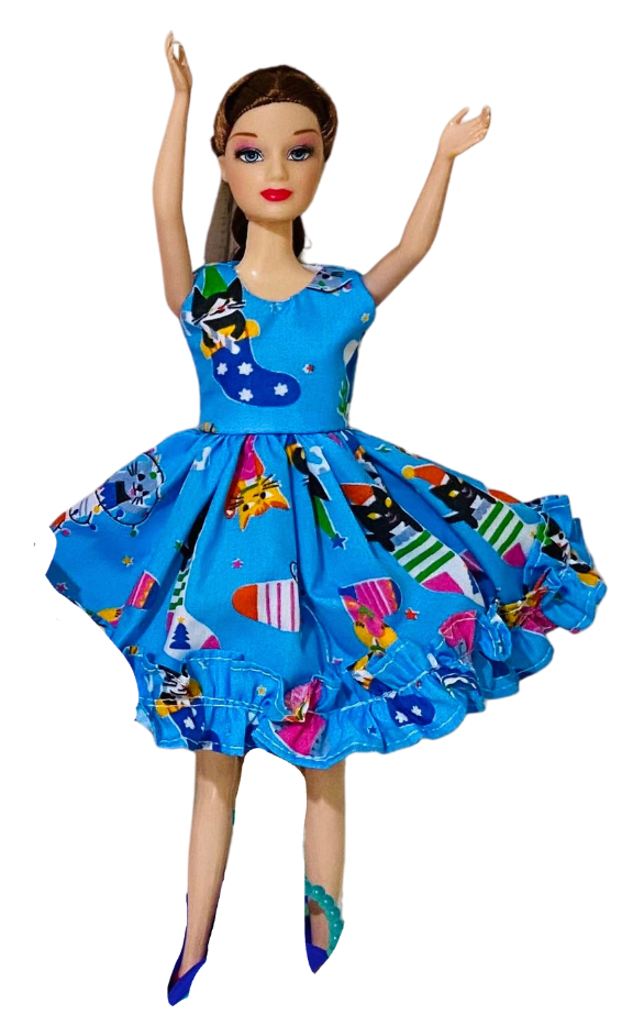 Kitten Stockings Party Dress